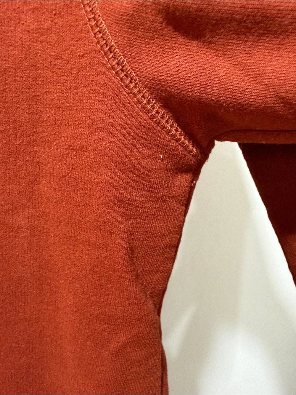 The North Face Men’s Crewneck Sweatshirt Orange Fleece Lined‎ Size Medium Casual